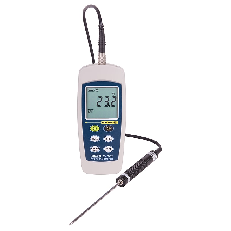 Reed C-370 Waterproof RTD Thermometer (IP67) (C0370) image 1