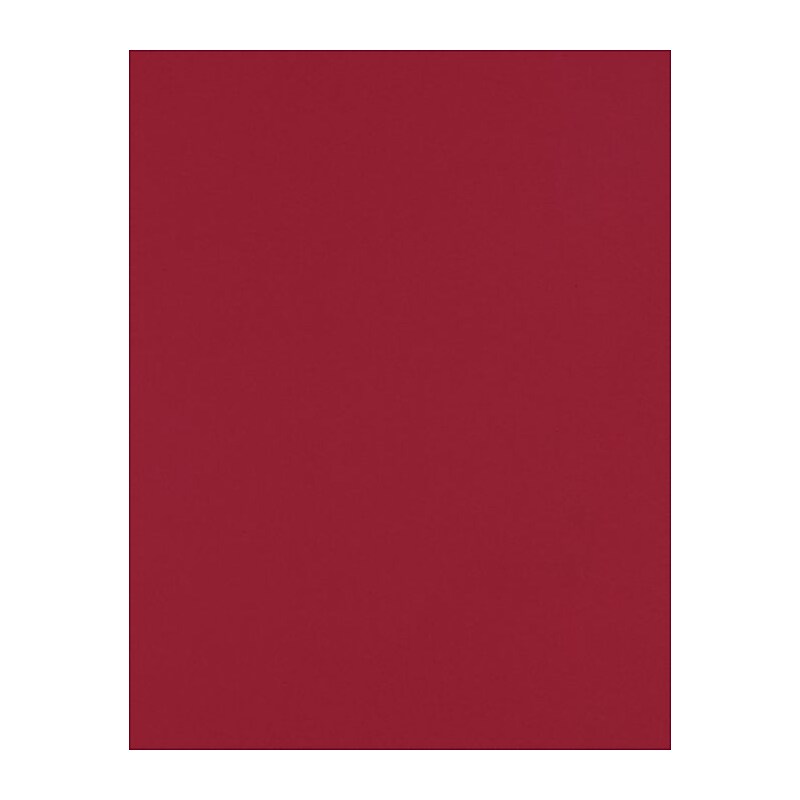 LUX 8.5" x 11" Color Copy Paper, 32lb Garnet, 500 Sheets/Pack (81211-P-101-500) image 1