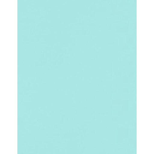 Lux Paper 8.5" x 11" Color Copy Paper, Sea Foam, 250/Pack (81211P113