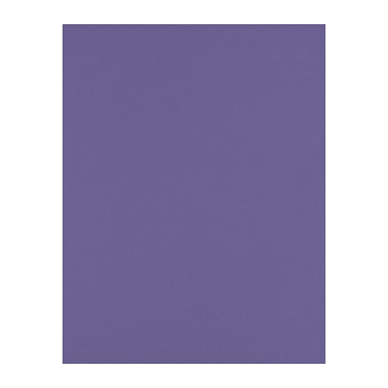 LUX 100 lb. Cardstock Paper, 8.5" x 11", Wisteria, 250 Sheets/Pack (81211-C-106-250) image 1