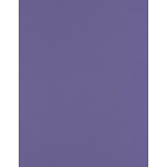 LUX Colored Paper, 32 lbs., 8.5" x 11", Wisteria, 250 Sheets/Pack (81211-P-106-250)