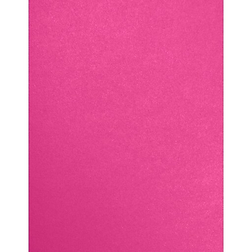 Lux Paper 8.5 x 11 inch, Azalea Metallic 250/Pack Staples