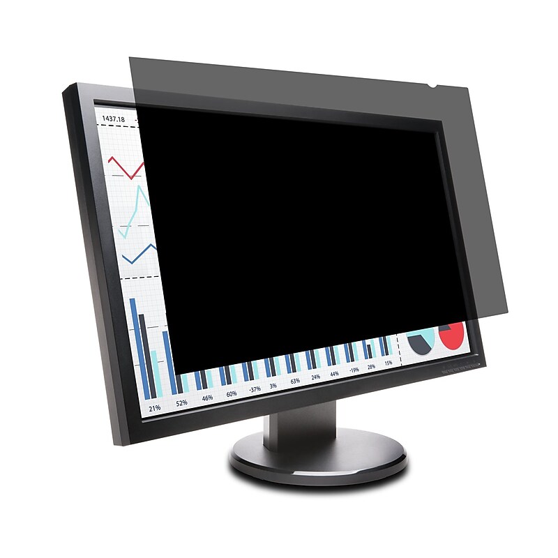 Kensington Anti-Glare Privacy Filter & Screen Protector for 24" Widescreen Monitor (16:9) (K52795WW) image 1
