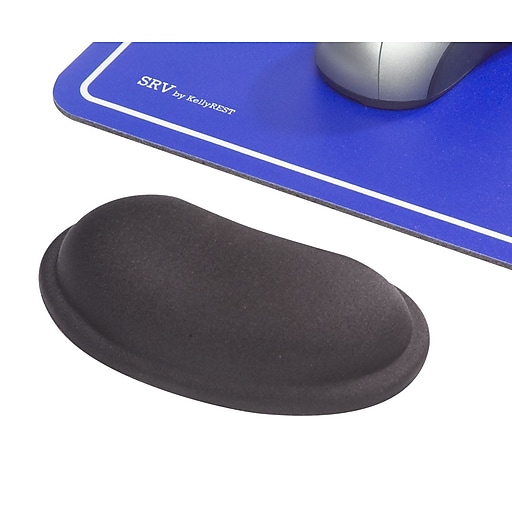 Kelly Viscoflex Memory Foam Palm Support, Black Staples