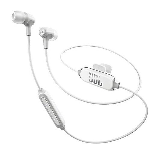JBL E25 Bluetooth Earbuds White at Staples