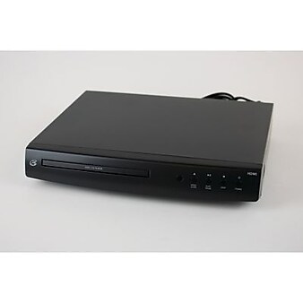 GPX DH300B 1080p Upconversion DVD Player With HDMI™, Black