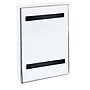 Azar Sign Holder, 8.5" x 14", Vertical, Wall Mounted, Clear Acrylic, 10/Pack (AZA129913)~#|#~m006552192_sc7