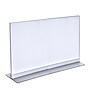 Azar Sign Holder, 11" x 17", Horizontal, Clear Acrylic, 10/Pack (AZA102709)~#|#~m006552225_sc7