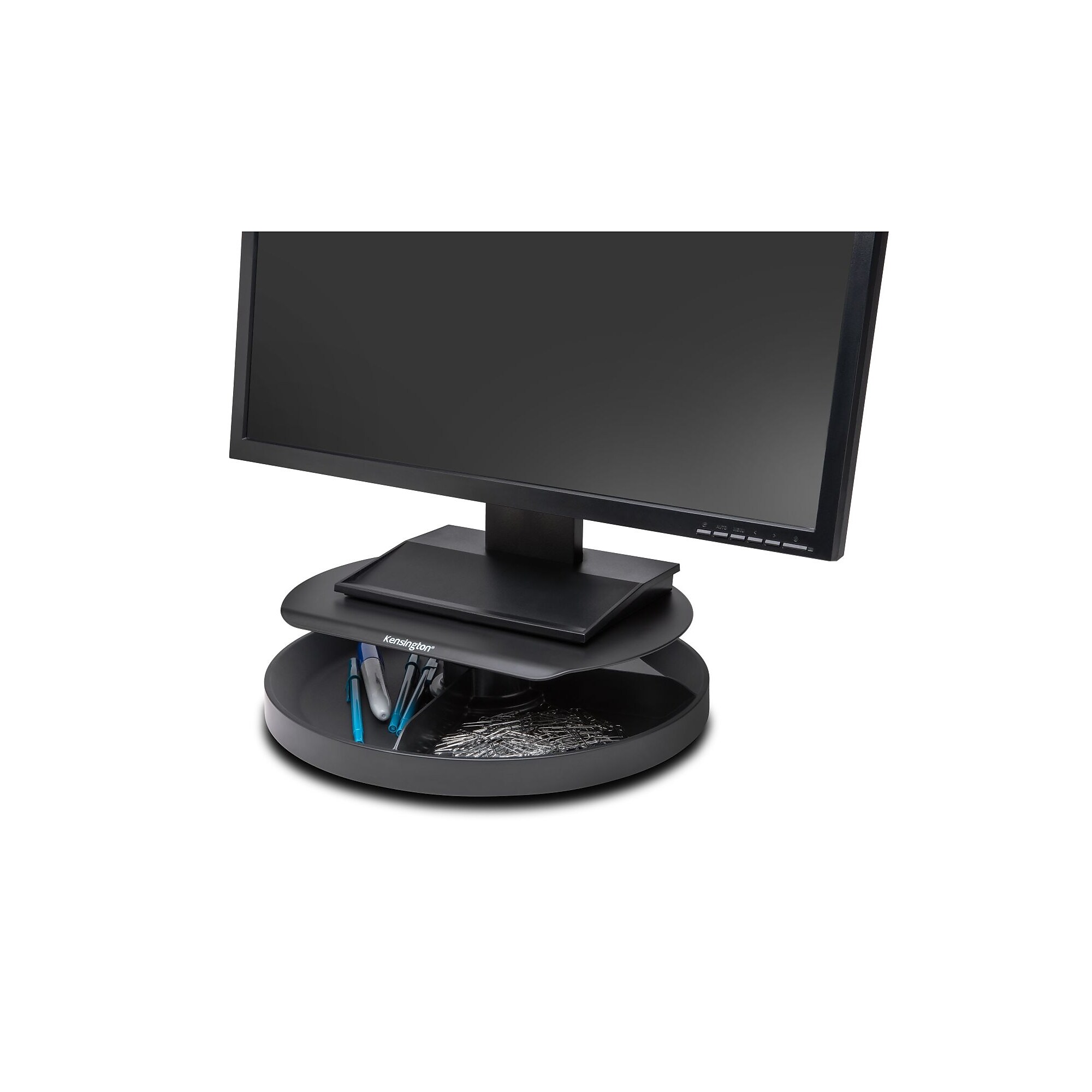 Kensington SmartFit Spin2 Adjustable Monitor Stand, Black (52787) Simolary simolary.com