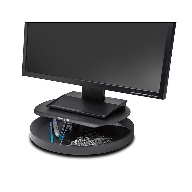 Kensington SmartFit Spin2 Adjustable Monitor Stand, Black (52787) image 1