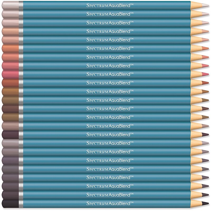 Spectrum Noir AquaBlend Pencils 24/Pkg-Essentials image 1