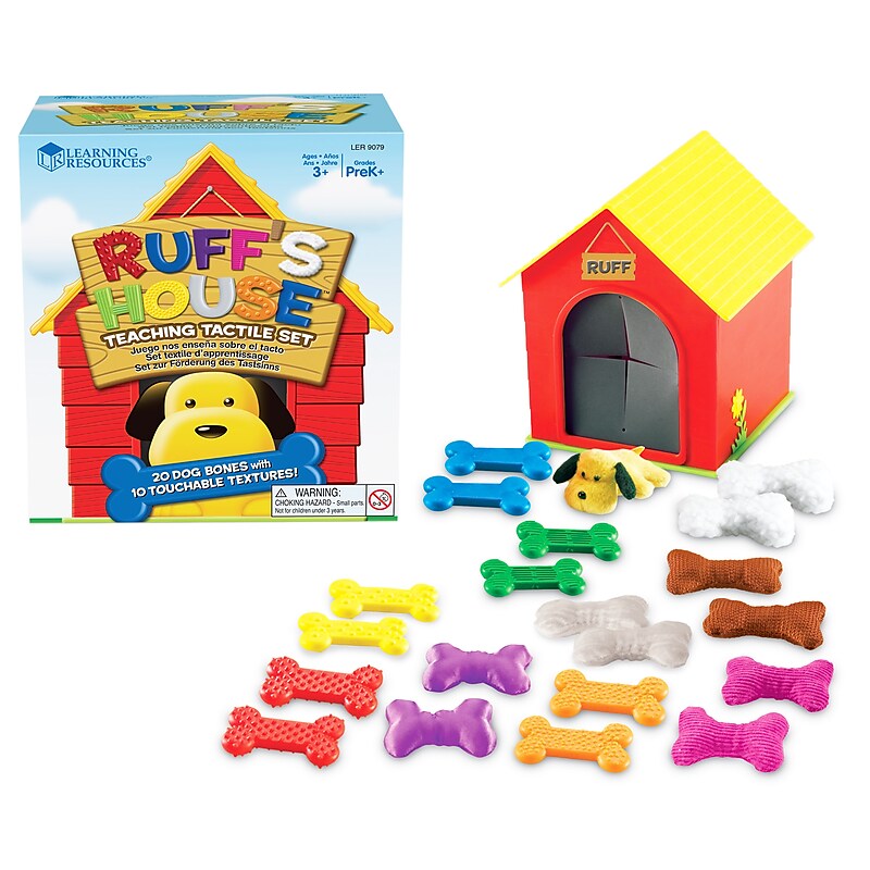 Learning Resources Ruff's House Teaching Tactile Set image 1