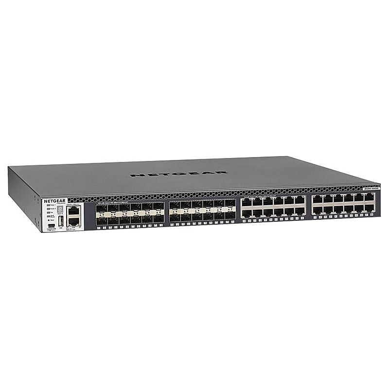 Netgear ProSafe Gigabit Ethernet Managed Switch, Black (XSM4324CS-100NES) image 1