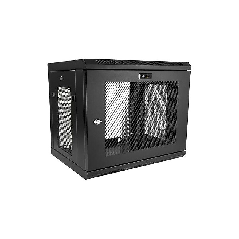 StarTech 9U Wall Mount Server Cabinet Enclosure (RK9WALM) image 1