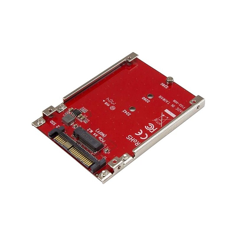 M.2 to U.2 Adapter, M.2 Drive to U.2 (SFF-8639) Host Adapter for M.2 PCIe NVMe SSDs, M.2 Drive Adapter, M.2 PCIe SSD Adapter image 1