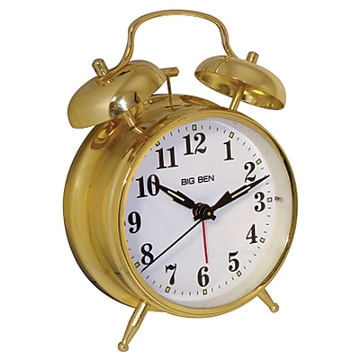Charlton Home Metal Twin Bell Alarm Tabletop