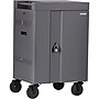 Bretford CUBE Cart Mini Charging Cart AC for 20 Devices, Charcoal Paint (TVCM20PAC-CK)~#|#~m006734759_sc7