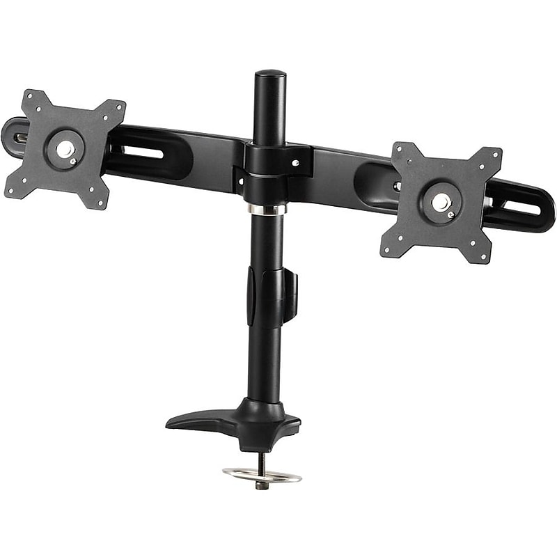 Amer Adjustable Monitor Mount, Up to 24", Black (AMR2P) image 1