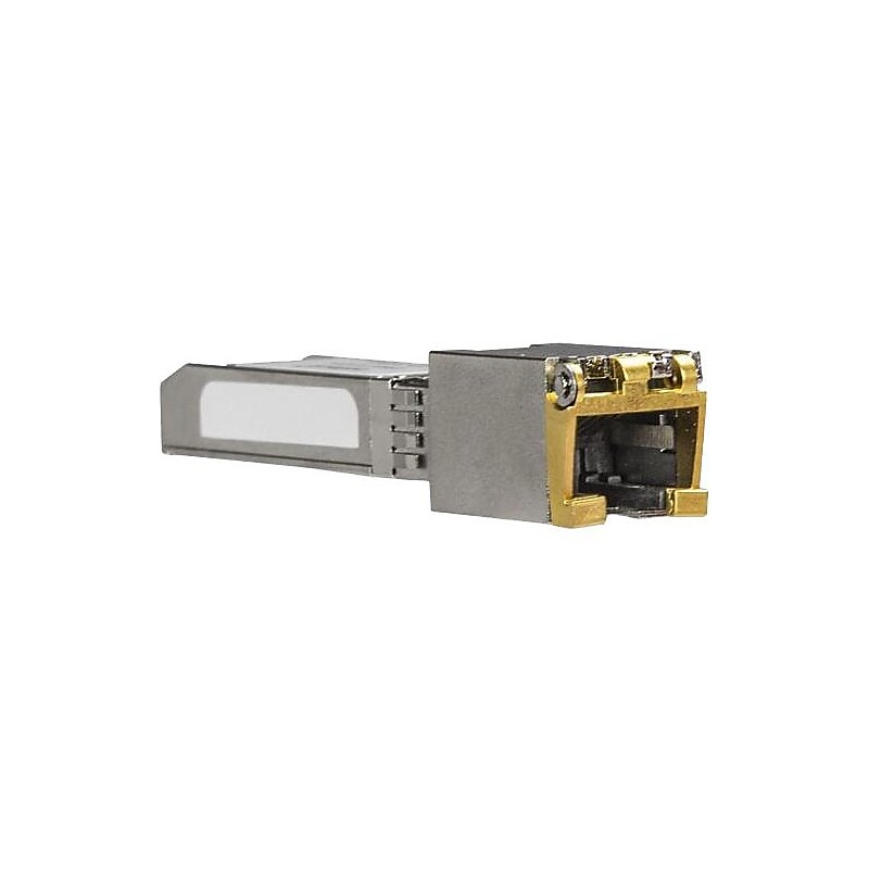 StarTech® MSA Compliant 10GBase-T SFP+, 10 Gigabit RJ45 Copper SFP+ Transceiver Module, 30 m (98.4 ft), TAA Compliant 10G SFP+ image 1