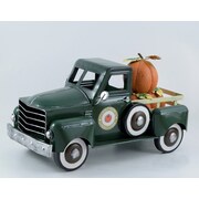 The Holiday Aisle Halloween Pumpkin Truck; Green