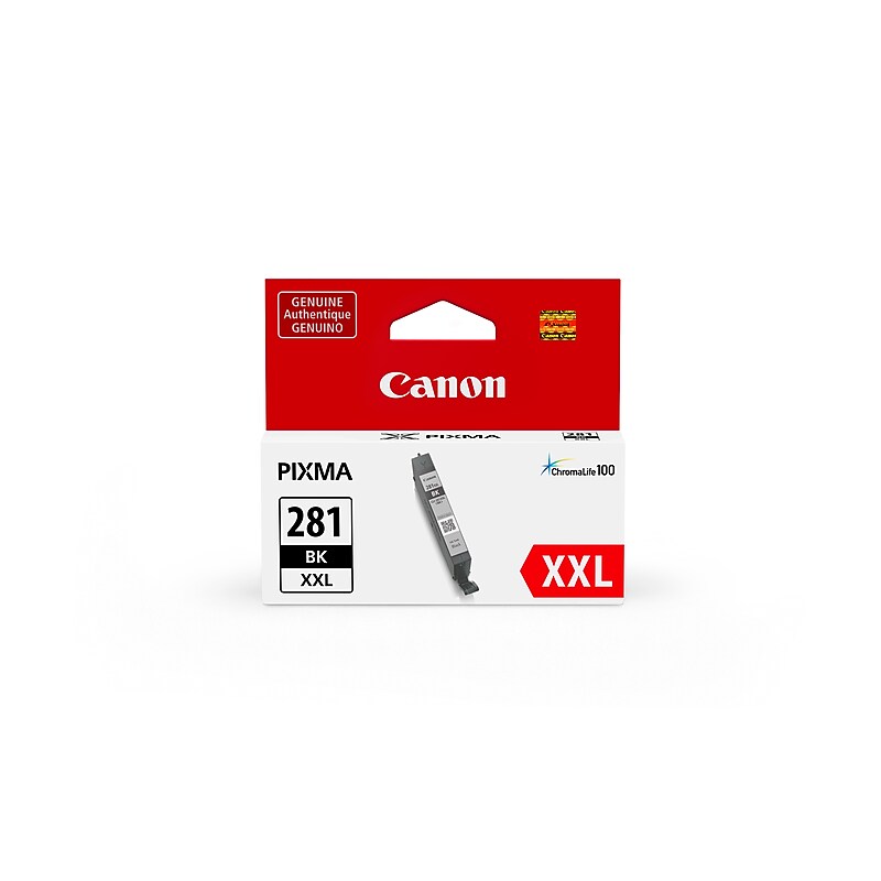 Canon 281XXL Black Extra High Yield Ink Cartridge (1983C001) image 1