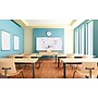 Ghent Magnetic Porcelain Whiteboard, Aluminum Frame, 3' H x 4' W (M1-34-1)~#|#~m006820491_sc7