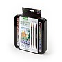 Crayola Brush & Detail Dual Tip Markers, Brush Tip/Ultra Fine Tip, 16/Pack (58-6501)~#|#~m006820503_sc7