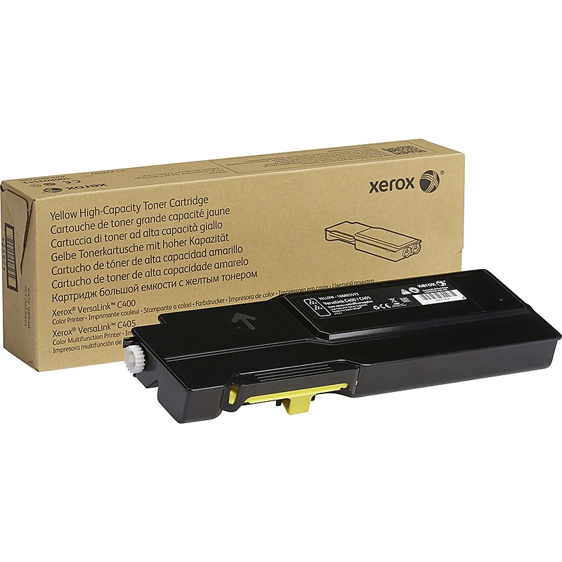 Xerox 106R03513 Yellow High Yield Toner Cartridge image 1