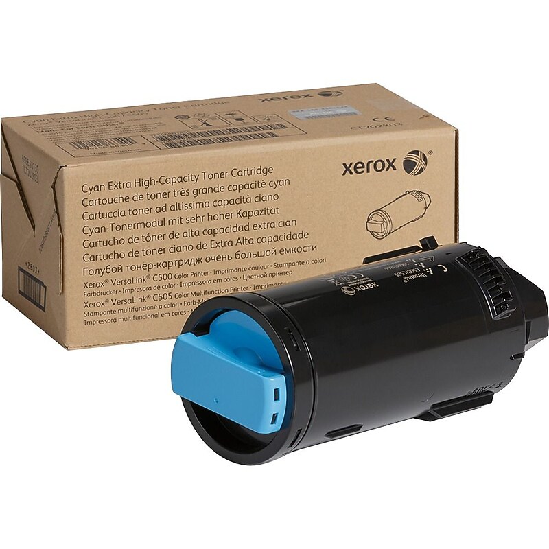 Xerox 106R03866 Cyan Extra High Yield Toner Cartridge image 1