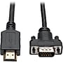 Tripp Lite 6' SVGA to HDMI Video Cable, Male to Male, Black (P566-006-VGA)~#|#~m006851238_sc7