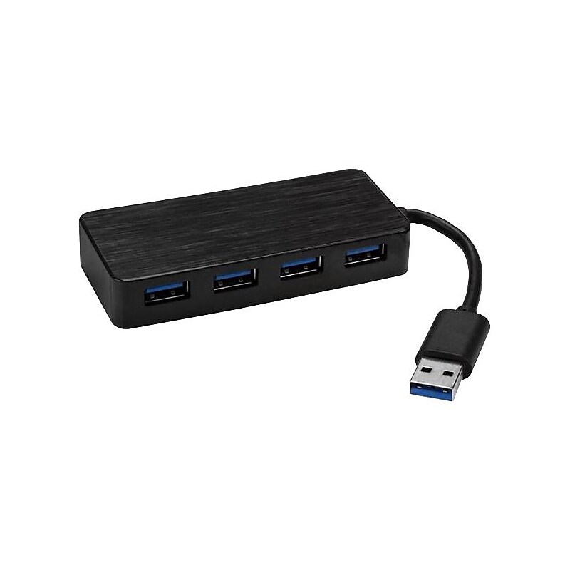 StarTech 4-Port USB 3.0 Hub, Black (ST4300MINI) image 1