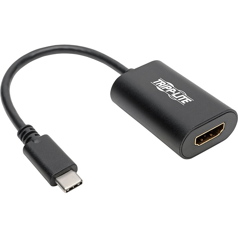 Tripp Lite USB C to HDMI Video Adapter Converter, 4K x 2K, M/F, USB-C to HDMI, USB Type-C to HDMI, USB Type C to HDMI 6in image 1