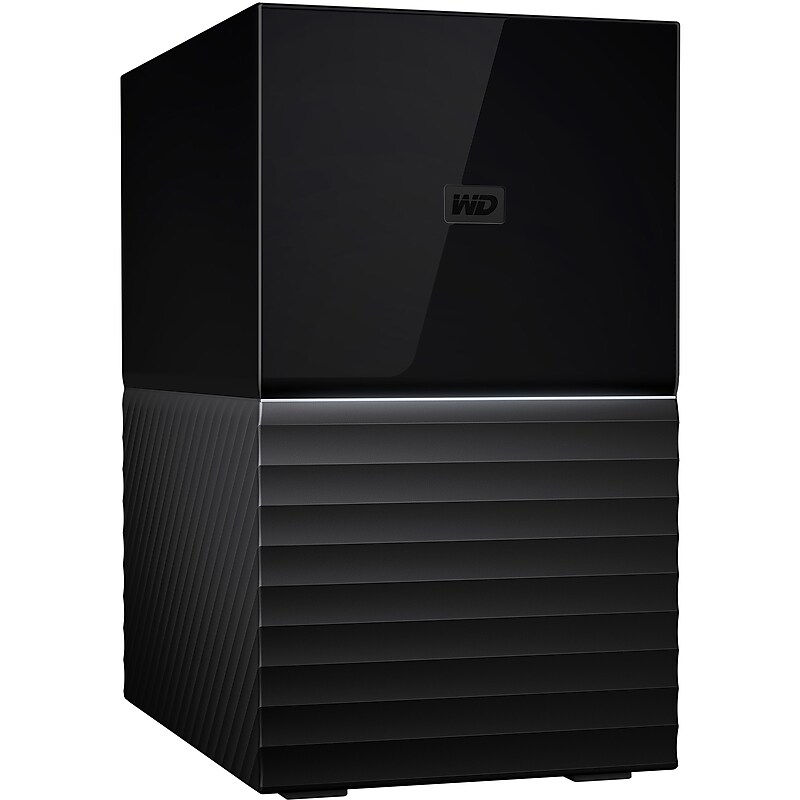 WD 16TB My Book Duo Desktop RAID External Hard Drive, USB 3.1 (WDBFBE0160JBK-NESN) image 1