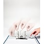 Leitz A4 Binders 3" 2-Ring A4 Binders, D-Ring, Black, 6/Pack (1010PACK-BK)~#|#~m006858714_sc7