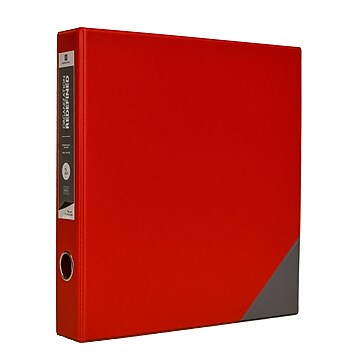 1 2 inch red binder