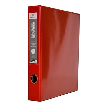 1 2 inch red binder