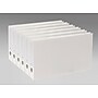 Bindertek Premium 1 1/2" 3-Ring Non-View Binders, D-Ring, White, 6/Pack (3LDGPACK-WH)~#|#~m006858816_sc7