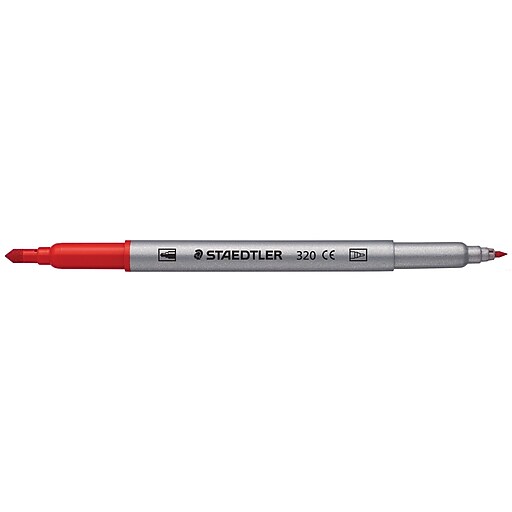 Staedtler DuoColor Fibertip Pen, 36count Staples