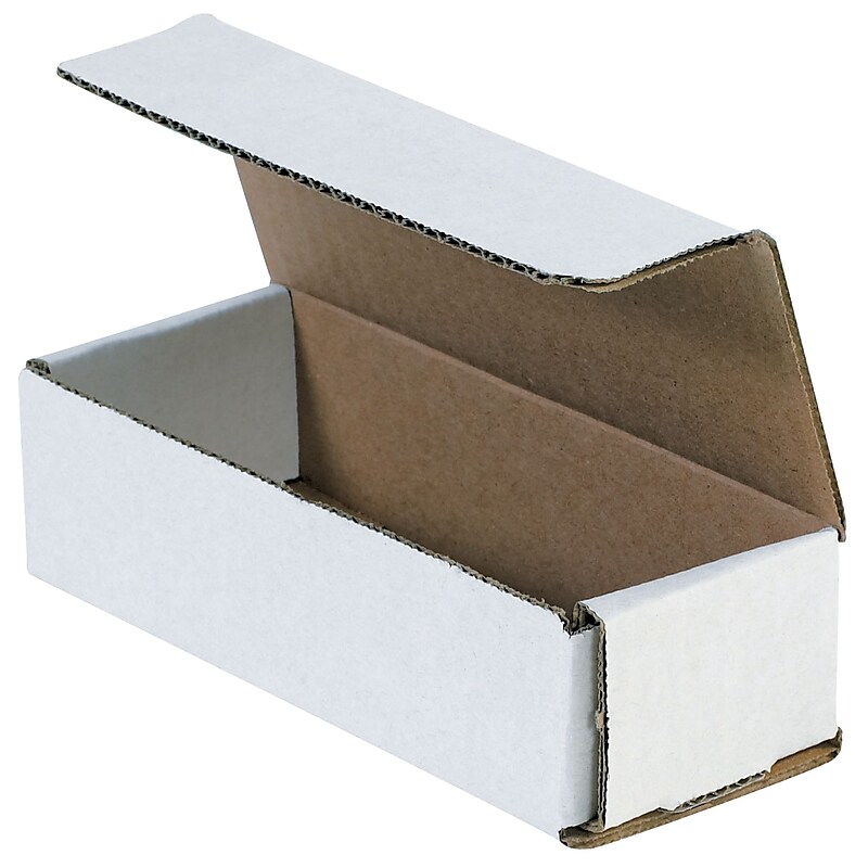 Corrugated Mailers, 10" x 5" x 3", White, 50/Bundle (M1053) image 1