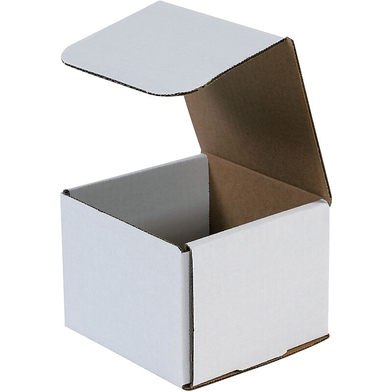 5" x 5" x 4" Corrugated Mailers, 50/Bundle (M554) image 1
