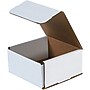 Corrugated Mailers, 8" x 8" x 3", White, 50/Bundle (M883)~#|#~m006879223_sc7
