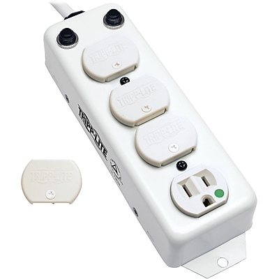 Tripp Lite Power Strip Medical Hospital Grade UL1363A 4 Outlet 15A 7ft Cord (PS-407-HG-OEM) Simolary simolary.com