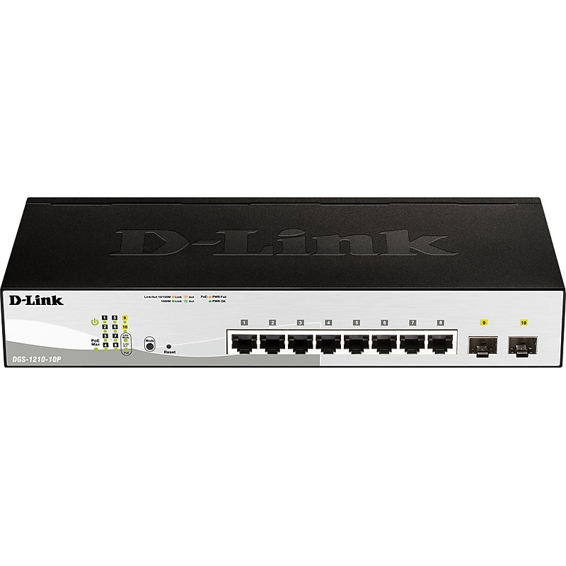 D-Link DGS-1210-10MP Ethernet Switch (DGS-1210-10MP) image 1