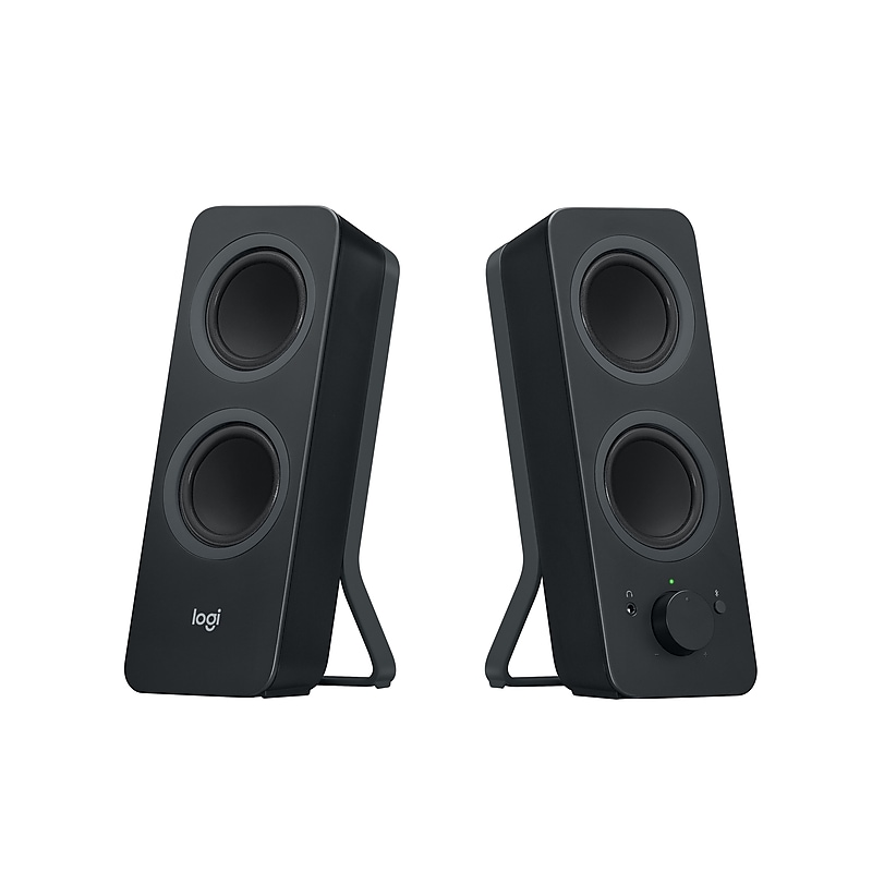 Logitech Z207 Bluetooth Computer Speakers, Black (980-001294) image 1