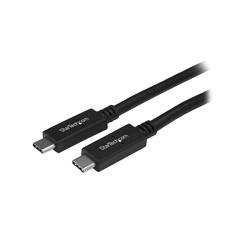 StarTech USB-C to USB-C Cable, 3 ft., USB 3.0 (5Gbps) (USB315CC1M) image 1