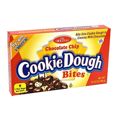 UPC 655956002235 product image for Ginormous Chocolate Chip Cookie Dough Bites Box, 16 oz. (10896) | upcitemdb.com