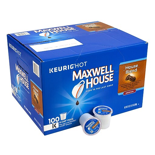 Shop Staples for Maxwell House House Blend KCups, 100 Count (314054)