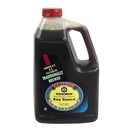 Kikkoman Soy Sauce, 64 oz. (00150) Staples