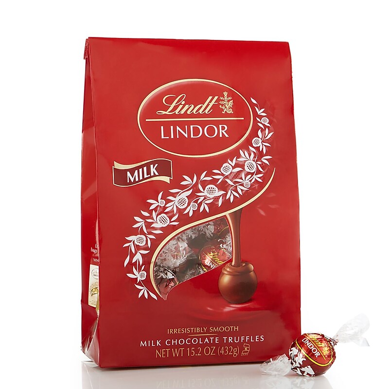 Lindt Lindor Truffle Milk Chocolate Truffles, 15.2 oz. (301-00005) image 1