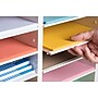 AdirOffice 16-Compartment Literature Organizer, 11.8" x 20", White (500-16-WHI)~#|#~m006919012_sc7